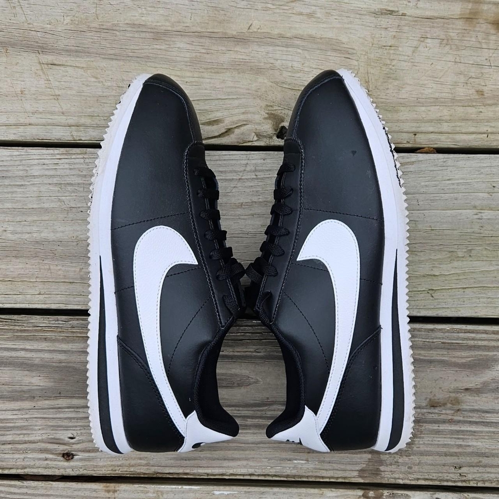 Nike Cortez Men's Black and White Sneakers
